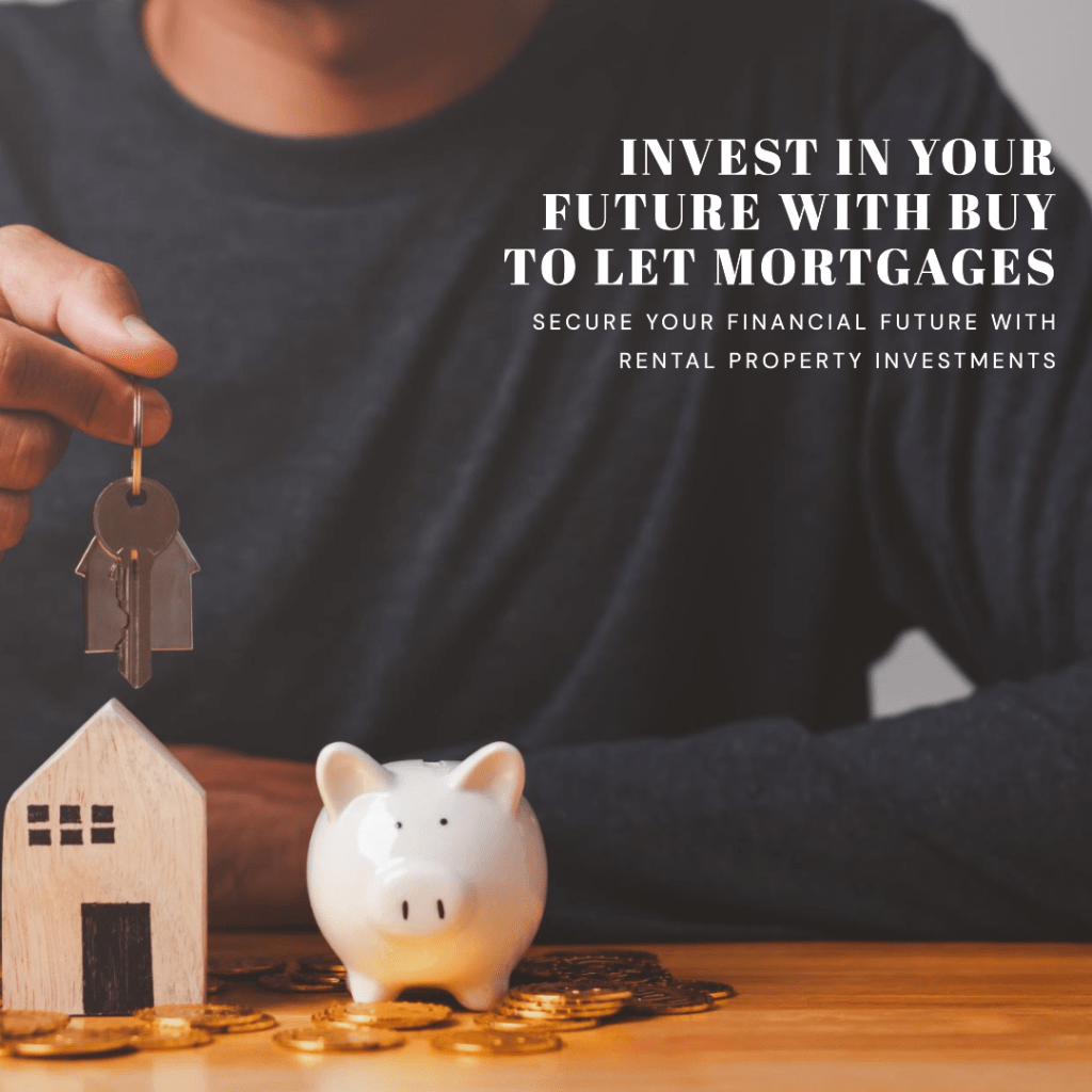 a picture with a piggy bank and a small model house depicting property investment